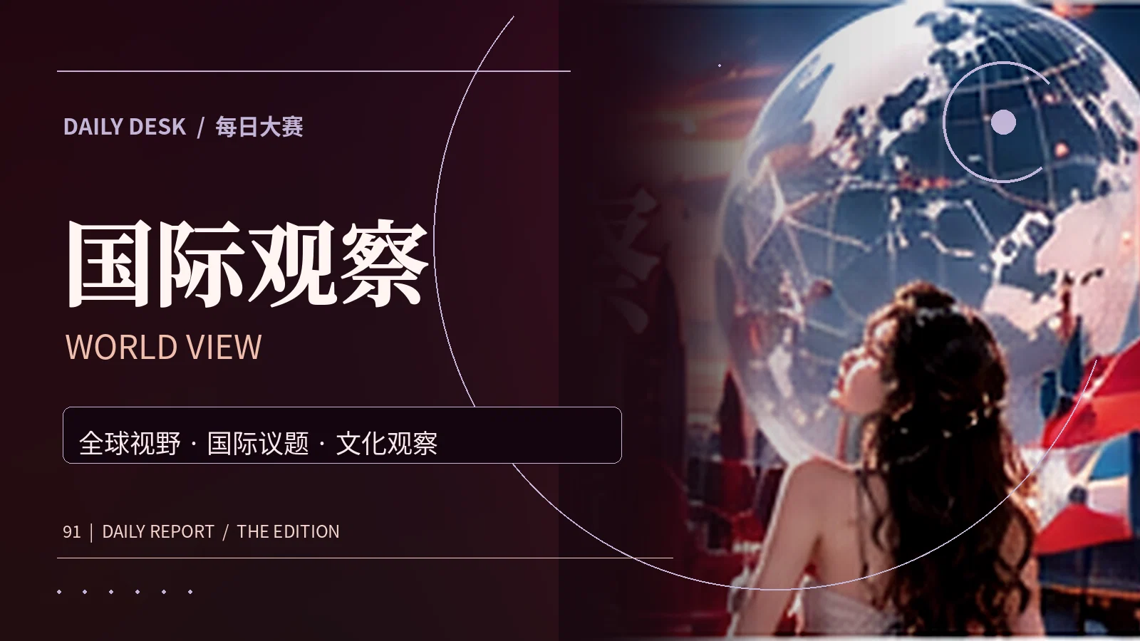 国际观察栏目主题